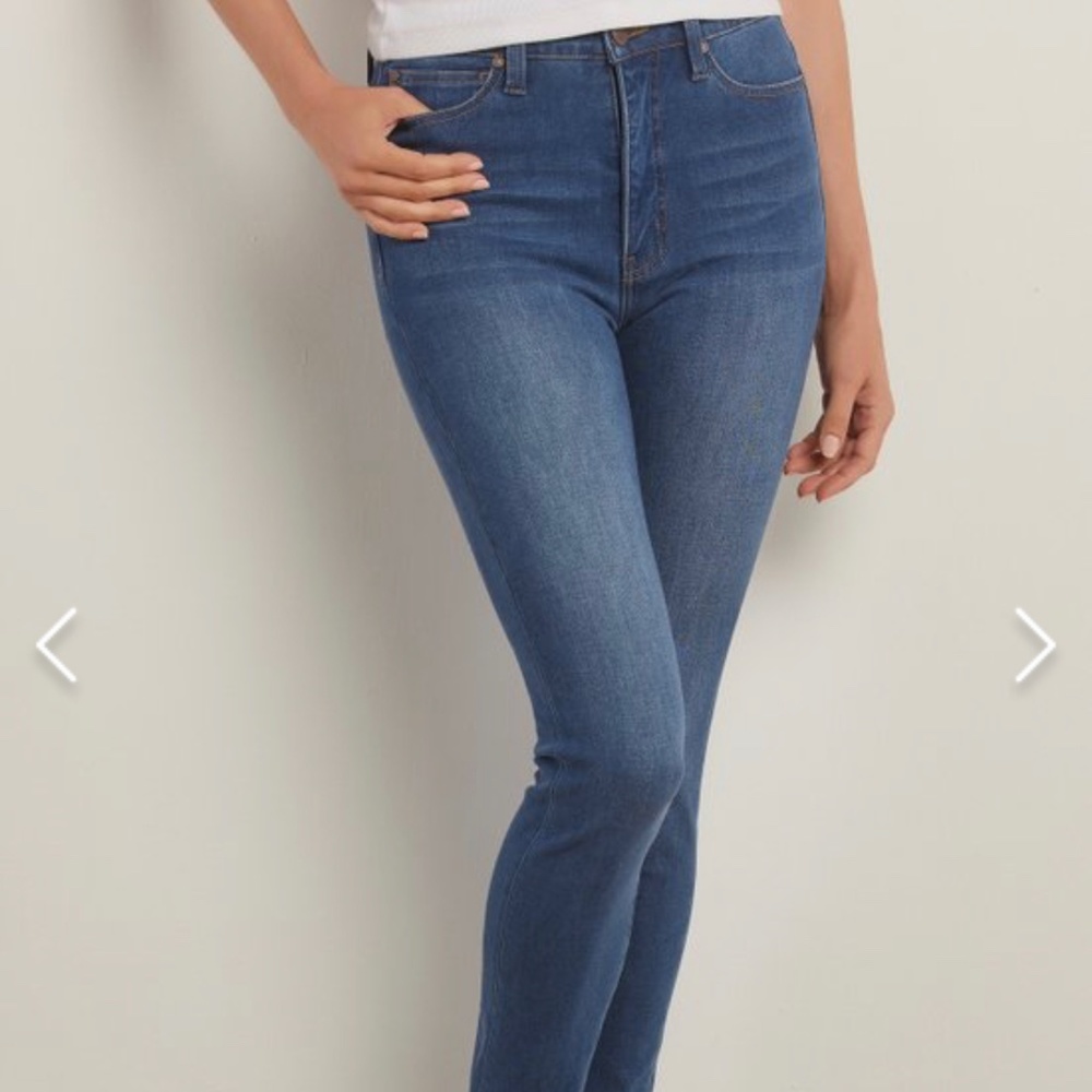 NEW WT Soft Surroundings the ultimate high rise slim jeans. Size 04